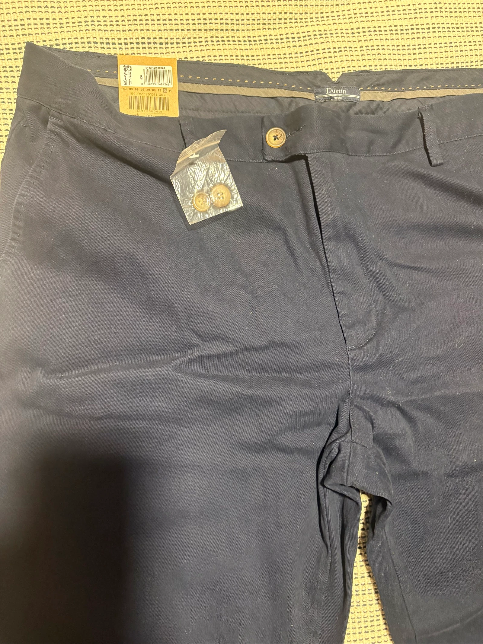 pantalon chino dustin el corte ingles 56 azul marino trousers pantalon chino chino navy blue – photo 6